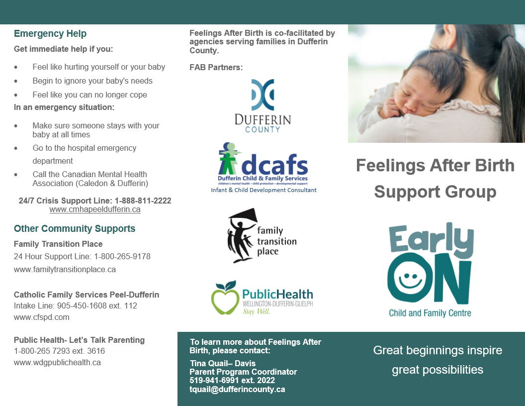 FAB brochure, page 1